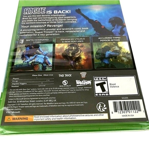 Rogue Trooper Redux for Xbox One Video Game Tactical Shooter T Teen NEW - Picture 6 of 6